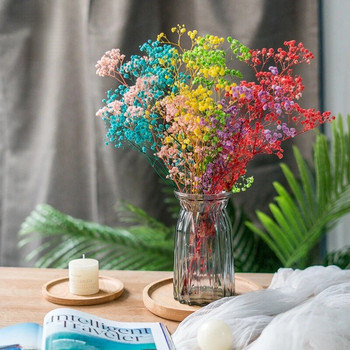 Симулация на цветя Запазени Gypsophila Paniculata Baby\'s Breath Цветен букет Сватбен домашен декор за декорация на реквизит за снимки