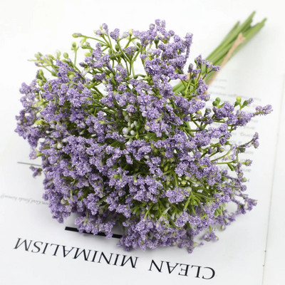 Simulacija Očuvano cvijeće Gypsophila Paniculata Dječji dah Buket cvijeća Vjenčanje Kućni dekor za dekoraciju rekvizita za fotografije