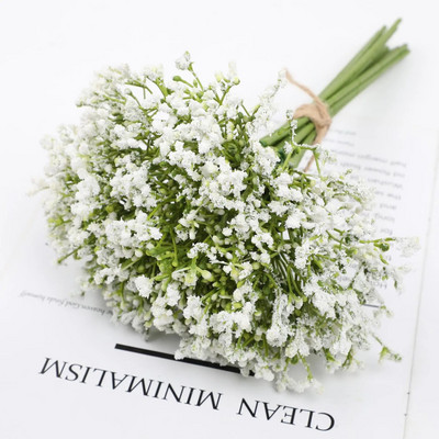 Simulacija Očuvano cvijeće Gypsophila Paniculata Dječji dah Buket cvijeća Vjenčanje Kućni dekor za dekoraciju rekvizita za fotografije
