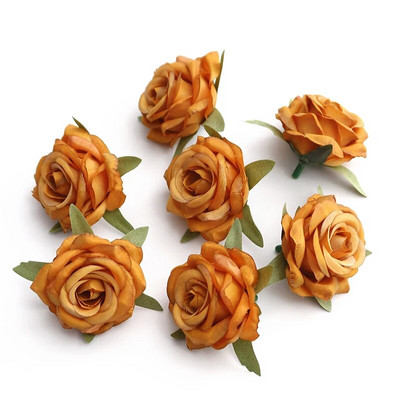 10/20 gab. Rožu mākslīgie ziedi, galvas viltus zieds kāzu dekorēšanai, piederumi līgavas pušķu pildvielai mājas dekoru amatniecības vainags