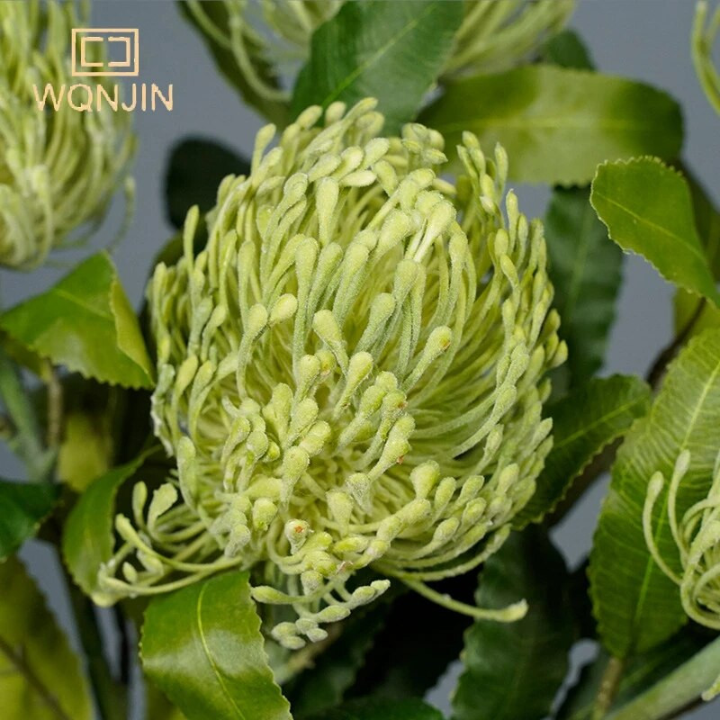 WQNJIN Imituotas didelių adatų pagalvėlių gėlė Imperial gėlė Plastikinė gėlė Namų dekoravimas Svetainės netikrų gėlių augalas