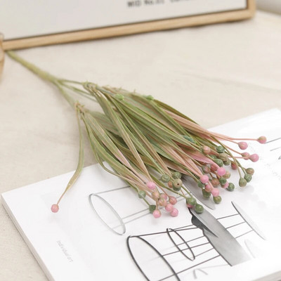 Bijelo umjetno cvijeće Berry plastika za uređenje doma Božićni vjenčani pribor Lažni obrt za rezanje cvijeća DIY aranžman