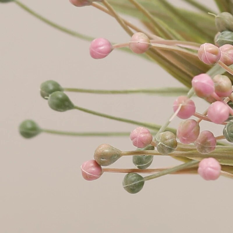 Bijelo umjetno cvijeće Berry plastika za uređenje doma Božićni vjenčani pribor Lažni obrt za rezanje cvijeća DIY aranžman