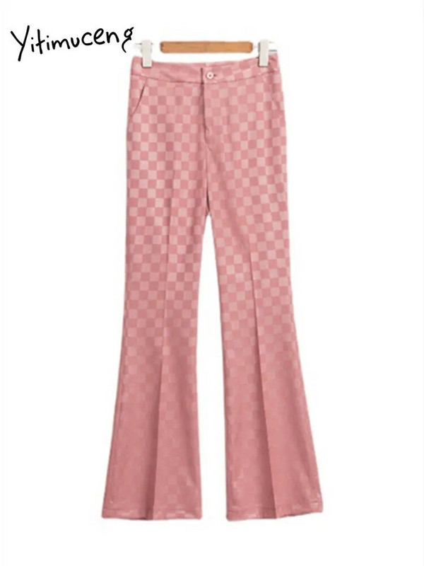 Yitimuceng karirana odijela za žene 2023, nova modna ljetna uredska dama, sako s jednim gumbom, šik komplet hlača visokog struka, 2 komada