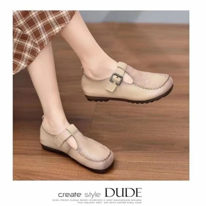 Nove ženske kožne ravne cipele Dizajnerske ženske ženske cipele za slobodno vrijeme Luksuzne mokasine Ženske natikače Ženske natikače na čamac za hodanje