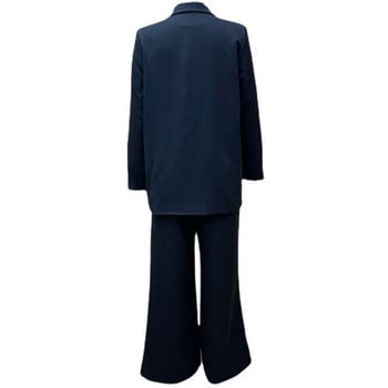 Γυναικείο παντελόνι κοστούμι 2023 Casual μακρυμάνικο σακάκι + παντελόνι φαρδύ γυναικείο 2 τεμάχια σετ blazer Γυναικείο κομψό κοστούμι παντελόνι