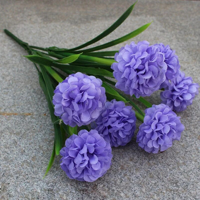 Zils 1 ķekars mākslīgo ziedu, zīda rozes, peonijas, hortenzijas, krizantēmas, dažādi mājsaimniecības kāzu svinību dekori