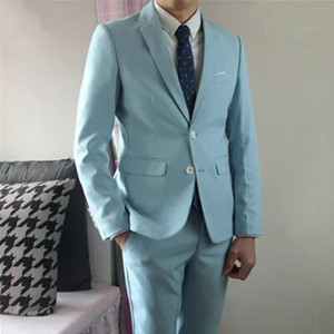 2023 Nova muška butik poslovna jednobojna odijela za vjenčanje domaćice Hlače / Muška večernja haljina Sakoi Jakna Hlače Set od 2 komada