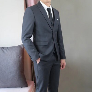 2023 Nova muška butik poslovna jednobojna odijela za vjenčanje domaćice Hlače / Muška večernja haljina Sakoi Jakna Hlače Set od 2 komada