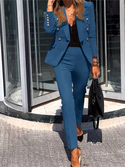 Sieviešu bleizera uzvalki, 2023. gada pavasaris, rudens, jauna mode