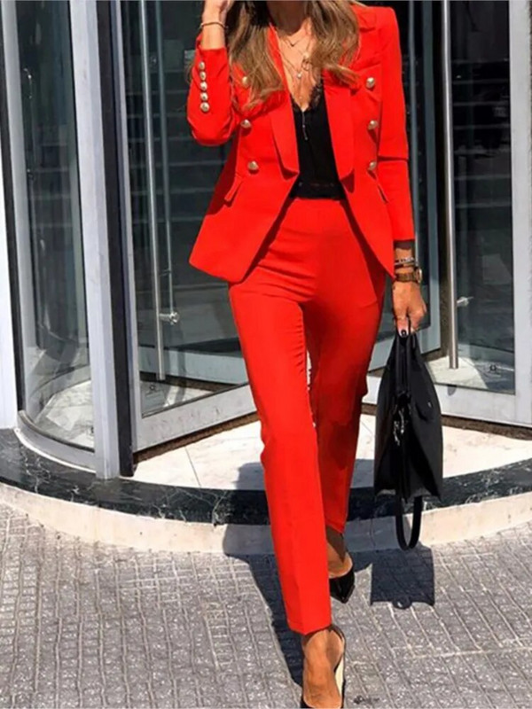 Sieviešu bleizera uzvalki, 2023. gada pavasaris, rudens, jauna mode