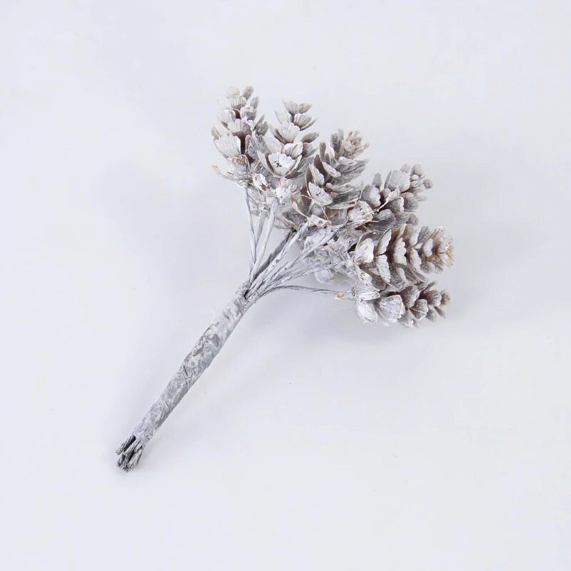 10/20db mesterséges hamis fenyőtoboz karácsonyi barkácskoszorú kézműves 2024 karácsonyi dekoráció otthoni karácsonyi fadísz Navidad