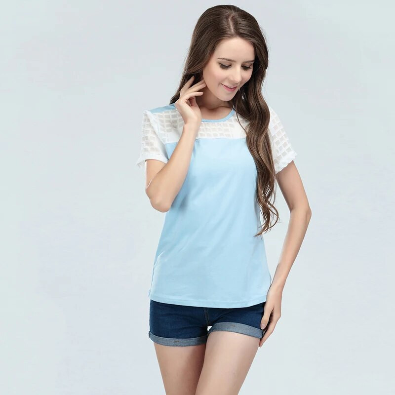 Emotion Moms Ljetna odjeća za trudnice Majice za dojenje za trudnice Majica kratkih rukava za trudnice Odjeća