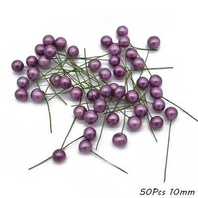 Mix Ljubičasti umjetni cvijet Trešnja Snop plodova prašnika DIY Božićna dekoracija Poklon kutija za svadbene torte Vijenci Božićni ukras