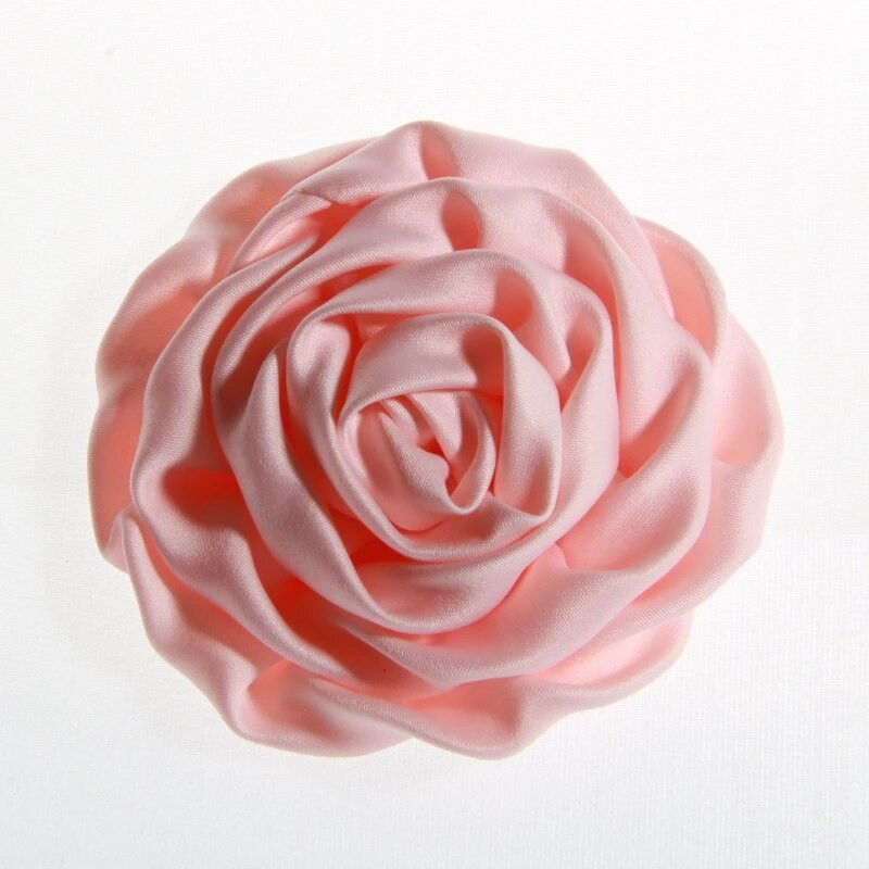 10gab 3" 7,6 cm jauni šifona volāni rožu pumpuri mākslīgais zieds kāzu dekorēšanai auduma ziedi auduma apaviem ielūgums