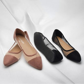 Ljetne ženske jednokrevetne cipele Ažurne mrežaste cipele za čamac Modne salonke na špic Dnevne ravne cipele Ležerne cipele Plitke natikače