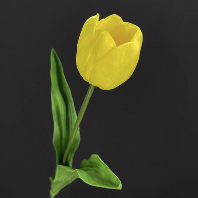 SunMade Europska grana tulipana Pravi dodir Umjetno cvijeće Dekoracija za zabavu Kućni dekor Vjenčanje Flores Zeleni cvijet Jesenski dekor