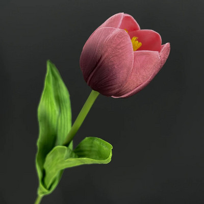 SunMade Europska grana tulipana Pravi dodir Umjetno cvijeće Dekoracija za zabavu Kućni dekor Vjenčanje Flores Zeleni cvijet Jesenski dekor