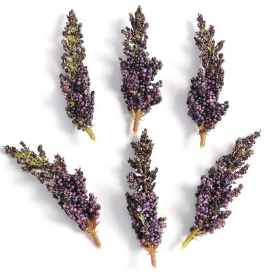 10/20 db mesterséges növények hab búza fül Hamis növény lakberendezéshez Esküvői házasság dekorációs kellékek barkács koszorú kiegészítők