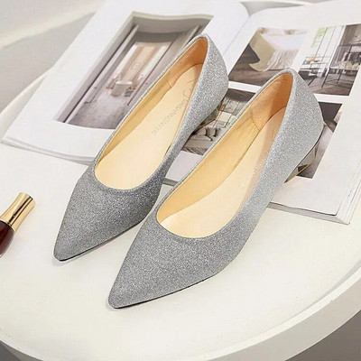 ZANPACE Proljetne cipele s platformom Jesenske ženske cipele na nisku potpeticu za vjenčanje Bing Plitke ženske cipele na ravne cipele