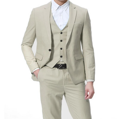 2023 Poznati brend Muški sakoi Vjenčanje mladoženje Plus veličina S- 5XL 3 komada Jakna Prsluk Hlače Slim Fit Business Casual Tuxedo Komplet odijela