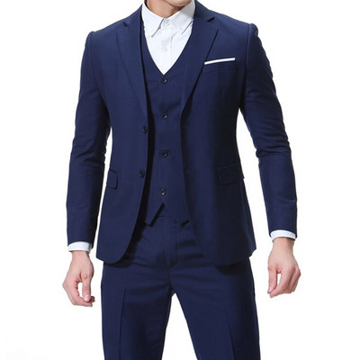 2023 Poznati brend Muški sakoi Vjenčanje mladoženje Plus veličina S- 5XL 3 komada Jakna Prsluk Hlače Slim Fit Business Casual Tuxedo Komplet odijela