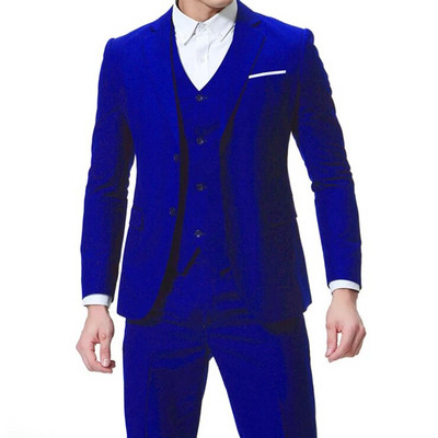 2023 Poznati brend Muški sakoi Vjenčanje mladoženje Plus veličina S- 5XL 3 komada Jakna Prsluk Hlače Slim Fit Business Casual Tuxedo Komplet odijela