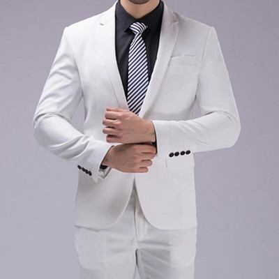 2023 Poznati brend Muški sakoi Vjenčanje mladoženje Plus veličina S- 5XL 3 komada Jakna Prsluk Hlače Slim Fit Business Casual Tuxedo Komplet odijela