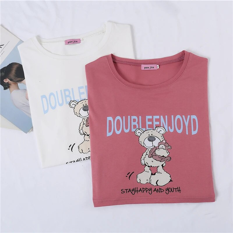 Rasedate lühikeste varrukatega rinnaga toitmise T-särk imetavatele emadele Suveriided Naistele Koduriided 2108