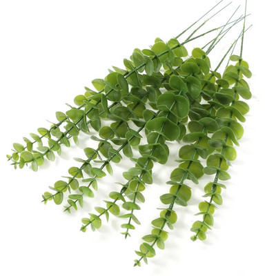 Buket zelenog umjetnog lišća eukaliptusa Lažno cvijeće za uređenje doma Božić Nova godina 2023. Girlanda Poklon Ukrasi Dodaci