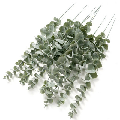 Buket zelenog umjetnog lišća eukaliptusa Lažno cvijeće za uređenje doma Božić Nova godina 2023. Girlanda Poklon Ukrasi Dodaci