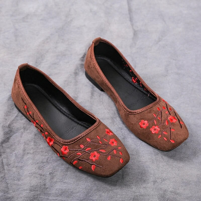 Vasaras plakani apavi pastaigu apavi Sieviešu kurpes 2022. gada apdrukātas ikdienas baleta deju apavi kleita viegla sporta, mīksti skriešanas apavi