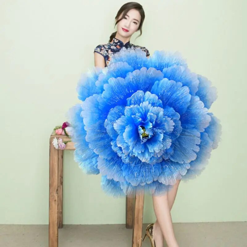 božur Umjetno cvijeće Plesni rekviziti Simulacijski cvijet Plesni rekviziti Ručni cvijet dječji rekviziti