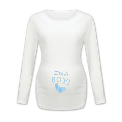 Ženska majica s tunikom za trudnice Mama Clothes Laskava majica kratkih rukava s dugim rukavima i širokim izrezom sa strane, ležerna jednobojna odjeća