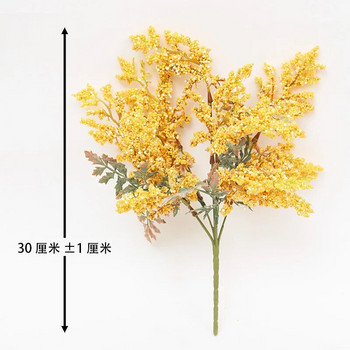 Όμορφα τεχνητά λουλούδια αφρού Αξεσουάρ Γαμήλια ανθοδέσμη Αρχική Χριστουγεννιάτικη Διακόσμηση Υψηλής Ποιότητας Σαλόνι Φθινοπωρινό Ψεύτικο φυτό