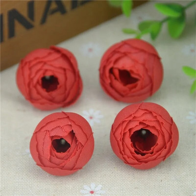 10 komada 2,5 cm mali svileni pupoljak ruže od umjetnog cvijeća za vjenčanje Dekoracija doma DIY vijenac Poklon Scrapbooking Lažno cvijeće