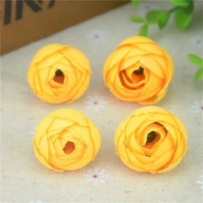 10 komada 2,5 cm mali svileni pupoljak ruže od umjetnog cvijeća za vjenčanje Dekoracija doma DIY vijenac Poklon Scrapbooking Lažno cvijeće