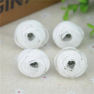 10 komada 2,5 cm mali svileni pupoljak ruže od umjetnog cvijeća za vjenčanje Dekoracija doma DIY vijenac Poklon Scrapbooking Lažno cvijeće