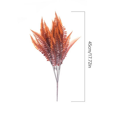 Gypsophila Umjetno cvijeće Grana eukaliptusa Bebe Dah Lažni Buket cvijeća crvene naranče Dekoracija kućnog vjenčanja Jesen