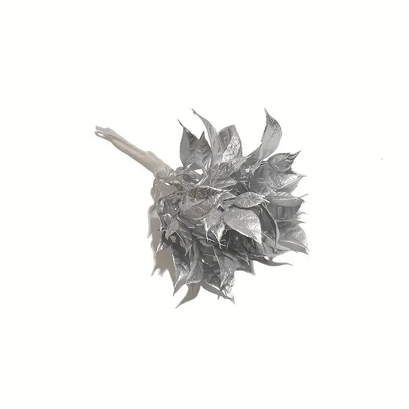 1 hunnik/6 tk Mini kuldne väike jõululillekimp Kunstsiidist lilled pulmakaunistuseks DIY scrapbooking pärg