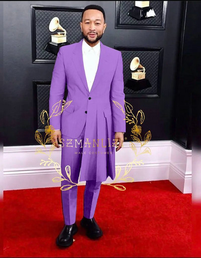 2022. gada jaunums, gaiši pelēks vīriešu kostīms, kostīms, kostīms, līgavainis, līgavainis, līgavainis, līgavainis, kāzas Terno Masculino, 2 dab. (jaka + bikses)