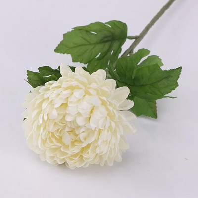 58 Cm Umjetno cvijeće Buket krizantema Prekrasan svileni dekor za kućni stol Aranžirajte simulaciju lažnih biljaka Home Decor