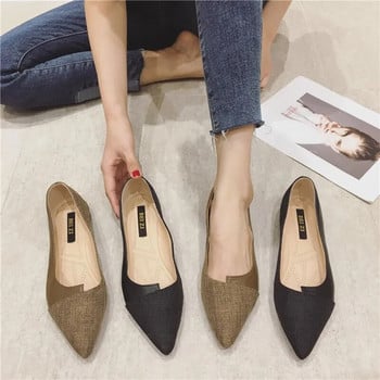 Γυναικεία Flats Zapatos De Mujer Comfort παπούτσια για γυναικεία παπούτσια Casual παπούτσια Basic Simple Loafers Μεγάλο μέγεθος 45 Παπούτσια Lolita