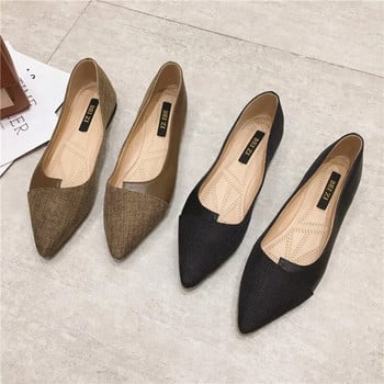 Γυναικεία Flats Zapatos De Mujer Comfort παπούτσια για γυναικεία παπούτσια Casual παπούτσια Basic Simple Loafers Μεγάλο μέγεθος 45 Παπούτσια Lolita