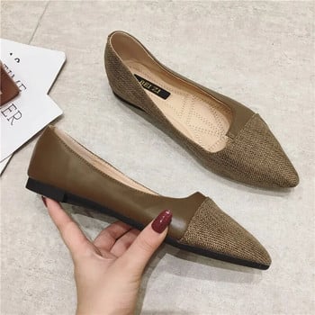 Γυναικεία Flats Zapatos De Mujer Comfort παπούτσια για γυναικεία παπούτσια Casual παπούτσια Basic Simple Loafers Μεγάλο μέγεθος 45 Παπούτσια Lolita