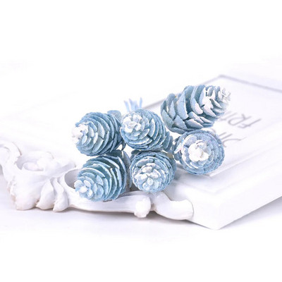 Prirodni umjetni cvijet ananas umjetna trava šišar Božićno vjenčanje ukras za dom DIY spomenar poklon kutija Dekor