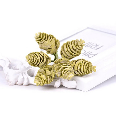 Prirodni umjetni cvijet ananas umjetna trava šišar Božićno vjenčanje ukras za dom DIY spomenar poklon kutija Dekor