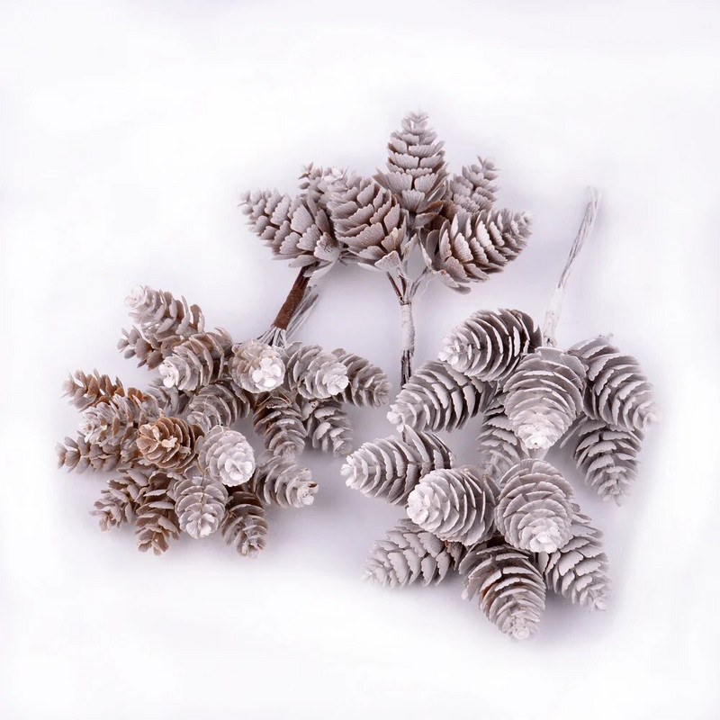 Prirodni umjetni cvijet ananas umjetna trava šišar Božićno vjenčanje ukras za dom DIY spomenar poklon kutija Dekor