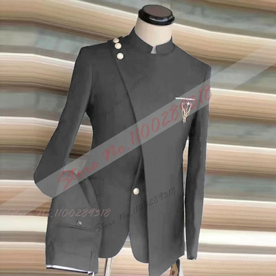 2023. gada jaunākais mēteļa bikšu dizaina jūras krāsas kostīms, Homme Mariage, formāli modes, šauri pieguļoši uzvalki vīriešiem, līgavaiņa kāzu tērps, smokings, 2 gab.