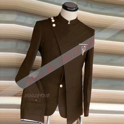 2023. gada jaunākais mēteļa bikšu dizaina jūras krāsas kostīms, Homme Mariage, formāli modes, šauri pieguļoši uzvalki vīriešiem, līgavaiņa kāzu tērps, smokings, 2 gab.